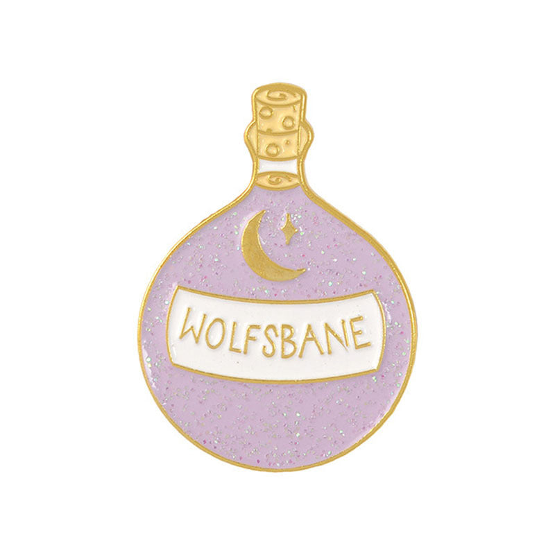 Creative Juice Perfume Bottle Brooch