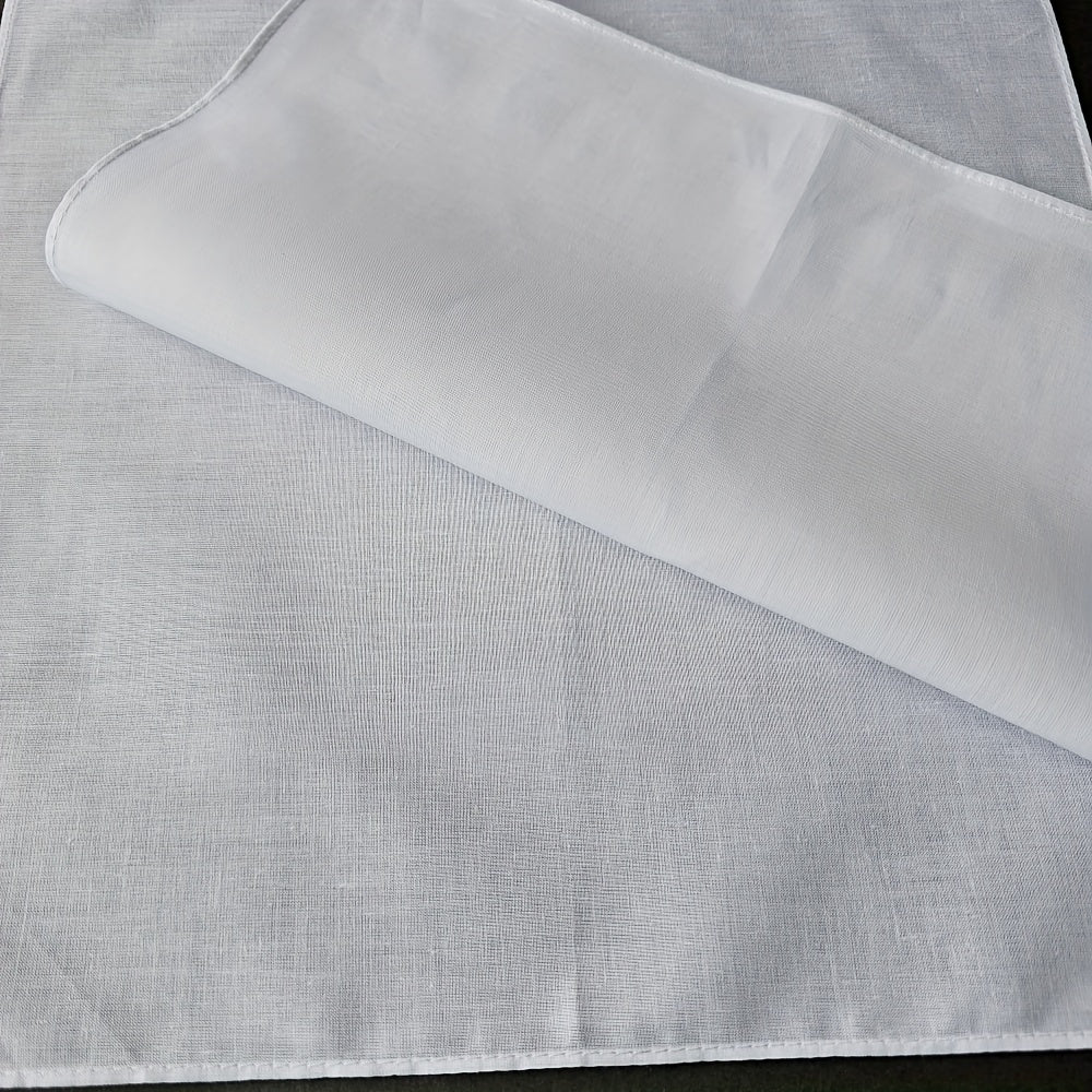 6pcs Soft Wedding Hankies Handkerchief Accessories