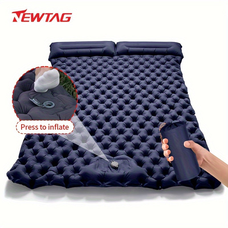 Fast Inflation Insulation Air Mattress 40D Nylon TPU Lightweight Portable
