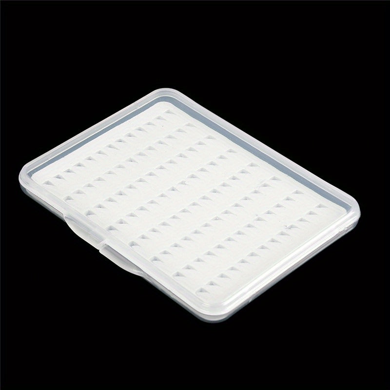 168pcs Fly Hook Box Waterproof Fishing Accessory S M L