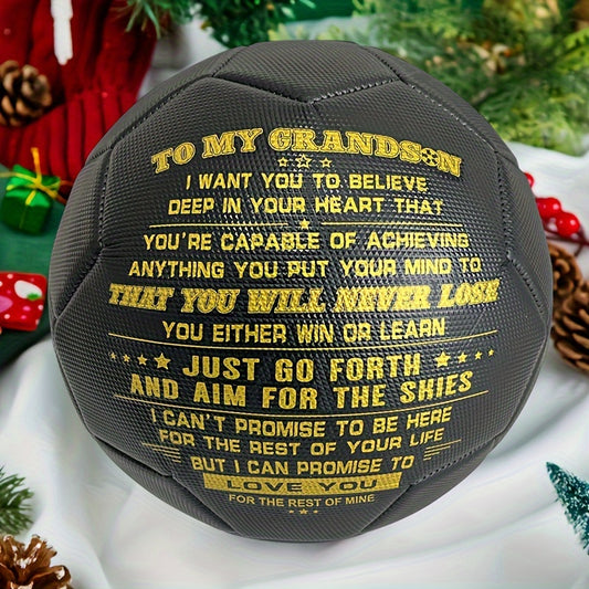 Special Soccer Ball for Grandchildren, Christmas Gift