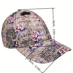 Graffiti Baseball Cap Outdoor Sun Hat for Men/Women