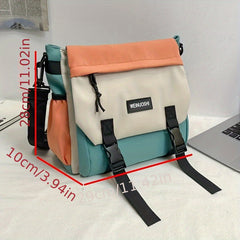 Fashionable Casual Messenger Bag for Men and Women with Large Capacity