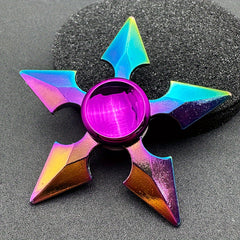 Colorful Zinc Alloy Fidget Spinner Durable Portable Hand Gyroscope