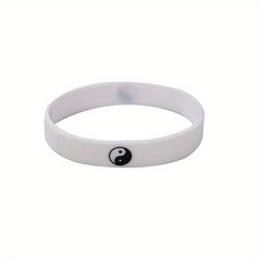 Tai Chi Silicone Wristband Bracelet & Bangles