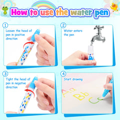 Water Mat Educational Toy for Girls, Birthday Gift