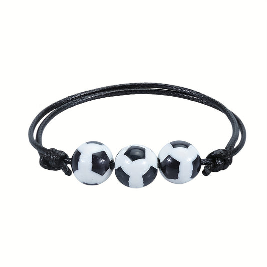 Sports Personality Bracelet Football Basketball Rugby Jewelry Decoration