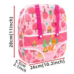 Small Backpack for 18 Inch Dolls, Toy Accessory Set