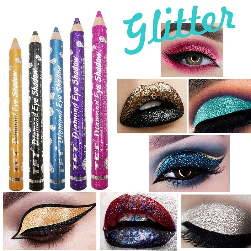 Colorful Eyeshadow Pencil High Pigmented Eyeliner Stick