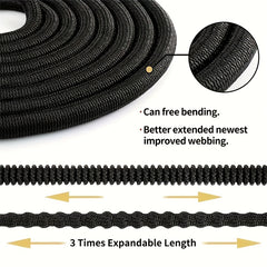 Convenient Flexible Water Hose w/ High Pressure Car Wash Spray Gun