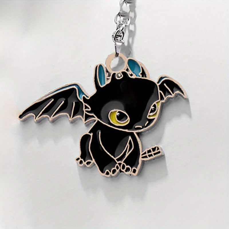 Small Flying Dragon Necklace Dripping Oil Pendant Jewelry
