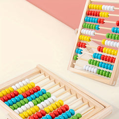 Wooden Abacus Stand for Learning Math