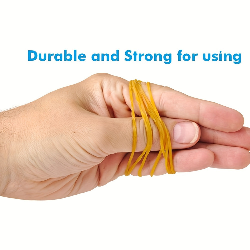 Rubber Bands 38mm Assorted for Office Bank Home - Small Elastic Bands