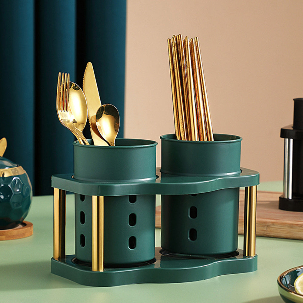Multifunctional Chopsticks Holder Draining Storage Container
