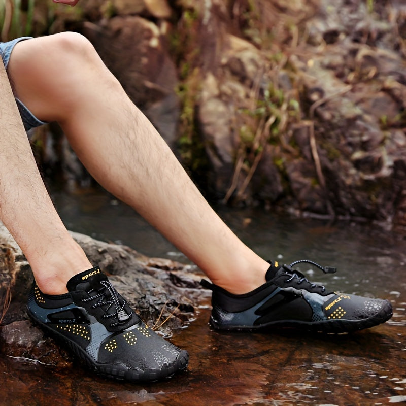 Men's Water Shoes Adjust Buckle Breathable Quick Dry Non Slip for Beach
