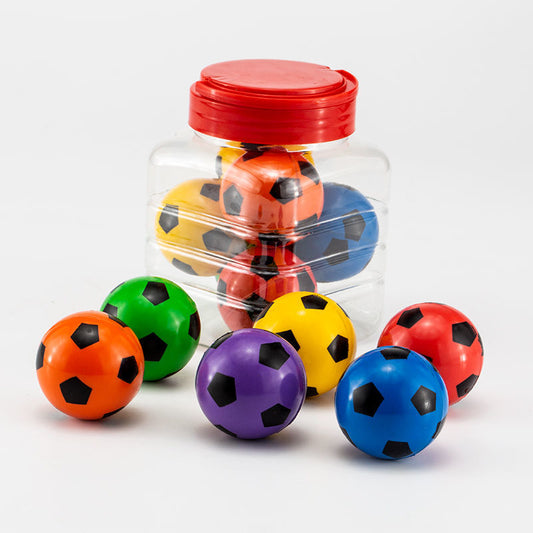 6pcs Funny Toy Balls 43mm Mixed Bouncy Ball for Children