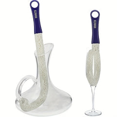 Flexible Wine Decanter Brush for Red Wine Glasses