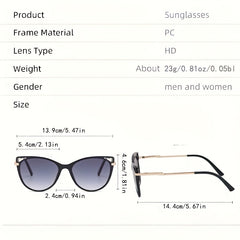 Tortoiseshell Cat Eye Sunglasses UV400