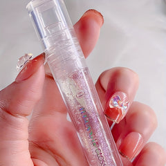 Honey Hydrating Lip Gloss with Glitter for Women - Gift and Lip Protection