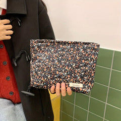 Floral Makeup Bag Large Capacity Travel Toiletry Bag Waterproof