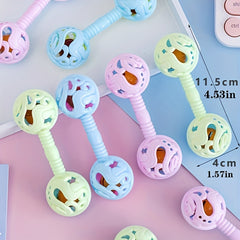3pcs Baby Rattles Toys Double Head Clapping Rattle Instruments