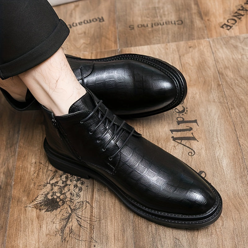 Women's Retro High Top Lace-Up Oxfords