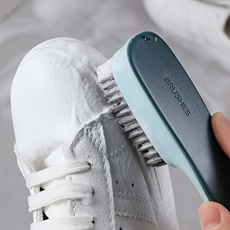 Long Handle Grip Shoe Brush Soft Bristle Cleaning Tool