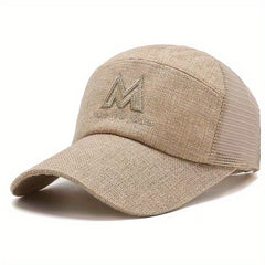 Men's Sunscreen Mesh Baseball Cap for Outdoor Activities