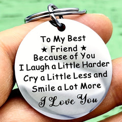 Personalized Family Keychain Gift For Mom Dad Grandma Grandpa