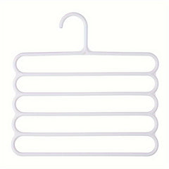 5-Layer Non-Slip Clothes Hanger Pants Storage Rack