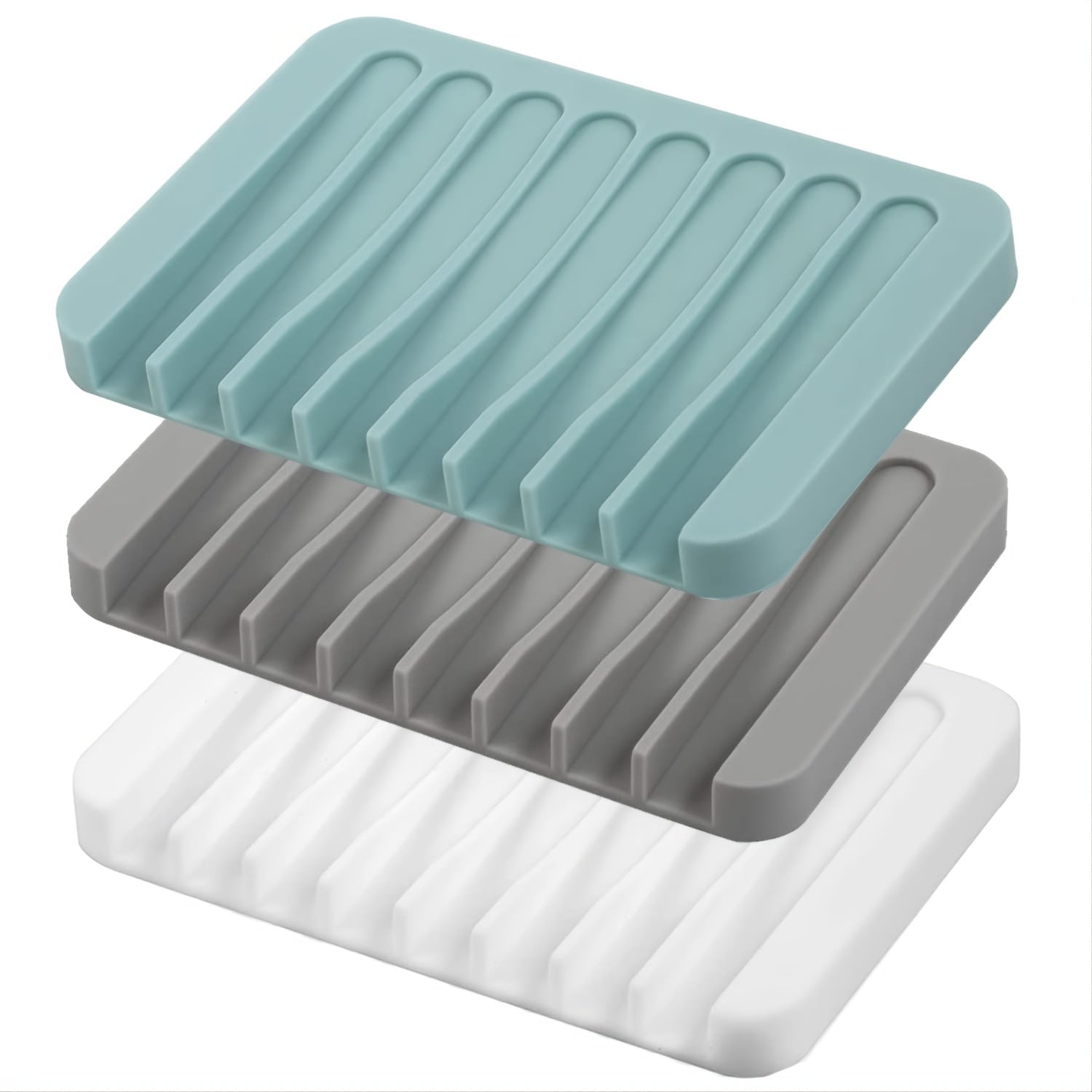 Extend Soap Life Self Draining Soap Dish Easy to Clean Bathroom Accessories