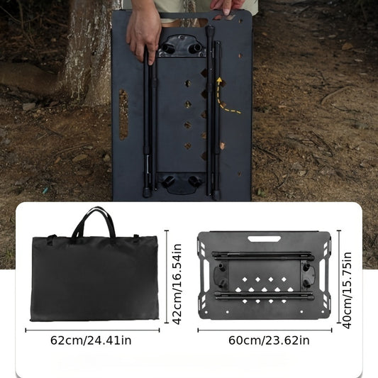 Portable Camping Table with Adjustable Legs