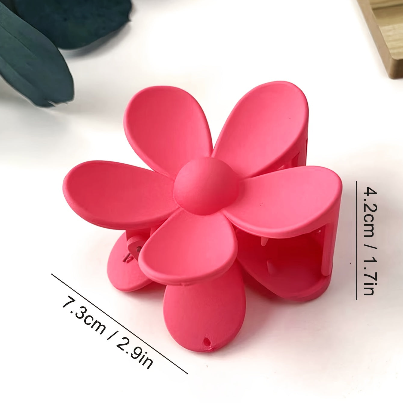 Large Flower Hair Clips Hair Accessories Hair Claw Clips For Women Girls 1pc