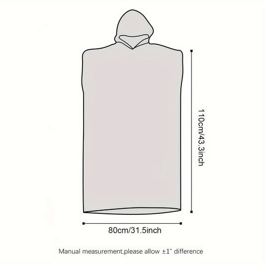 Quick Drying Beach Towel Changing Robe for Surfing