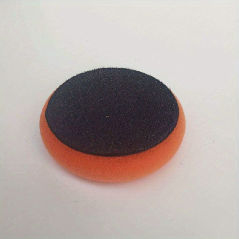 Car Beauty Waxing Sponge Set with Handle Round Polishing Brush