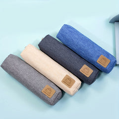 Bear Pencil Bag Canvas Solid Pencil Ballpoint Pen Storage Bag