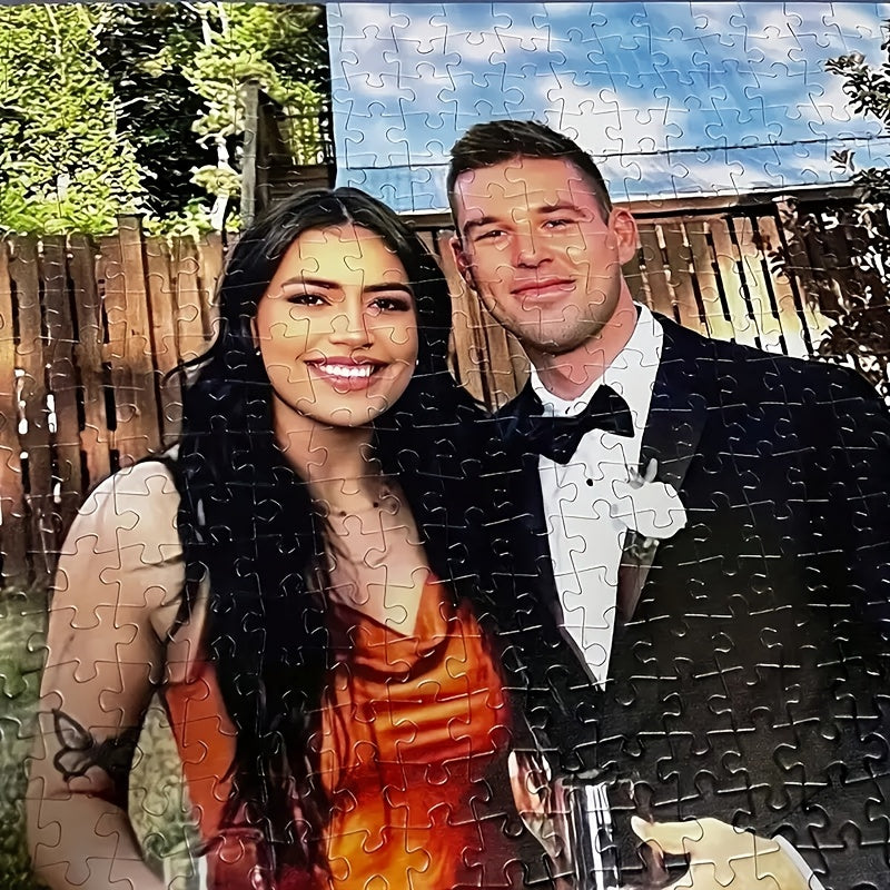 1000pcs Custom Photo Jigsaw Puzzle for Adults Personalized Couple Family Wedding