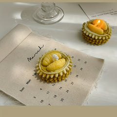 Durian Scented Candle for Outdoor Picnic & Decor, Birthday Parties & Weddings