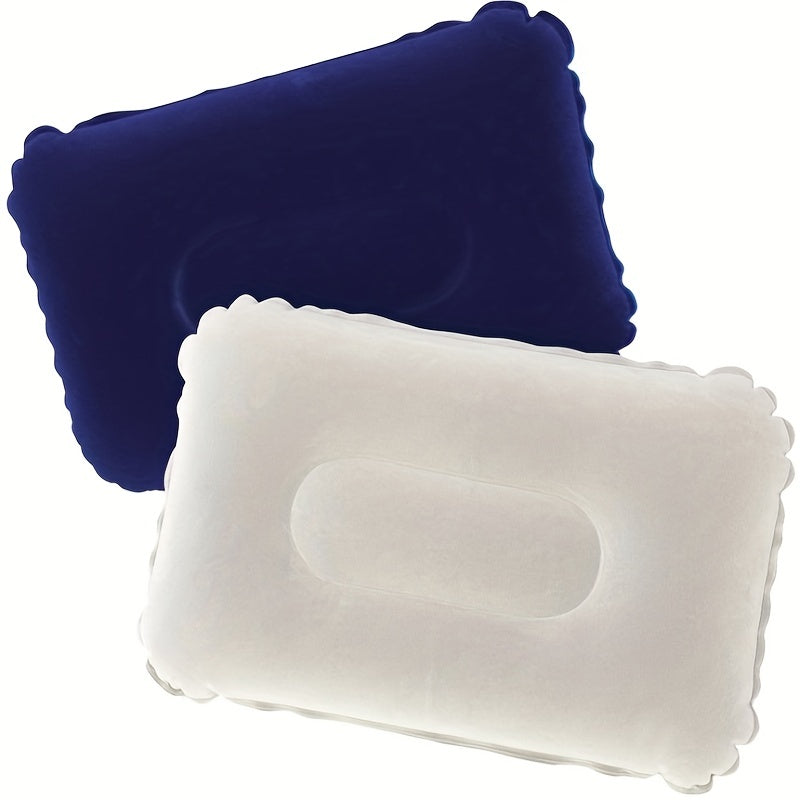 1pc Inflatable Square Pillow for Travel Camping Holiday