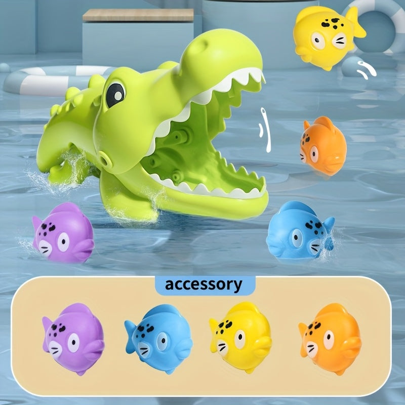 Kids Crocodile Bath Toy for Ages 18 Months +