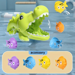 Kids Crocodile Bath Toy for Ages 18 Months +