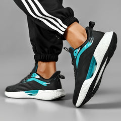 Thick Sole Lightweight Running Shoes Breathable Non Slip Outdoor Sneakers