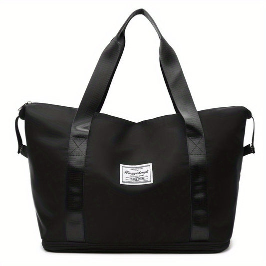 Portable Shoulder Bag Dry & Wet Separation Yoga Fitness Travel Bag