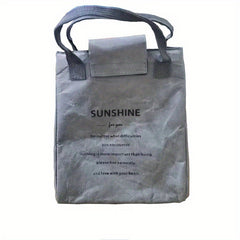 Waterproof Insulated Lunch Bag with Cutlery Bag - Keep Food Fresh