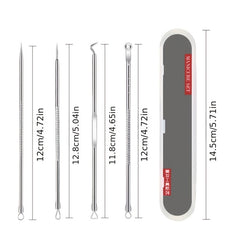 4pcs Acne Removal Needle Pimple Blackhead Remover Tool Blemish Face Skin Care