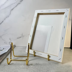 Metal Display Rack for Pictures, Books, Art, Dining Table Decor