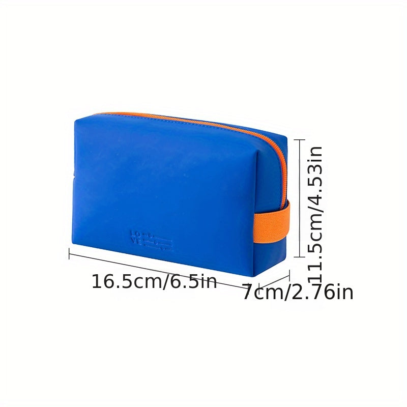 Portable Cosmetic Bag Zipper Makeup Pouch Storage Bag