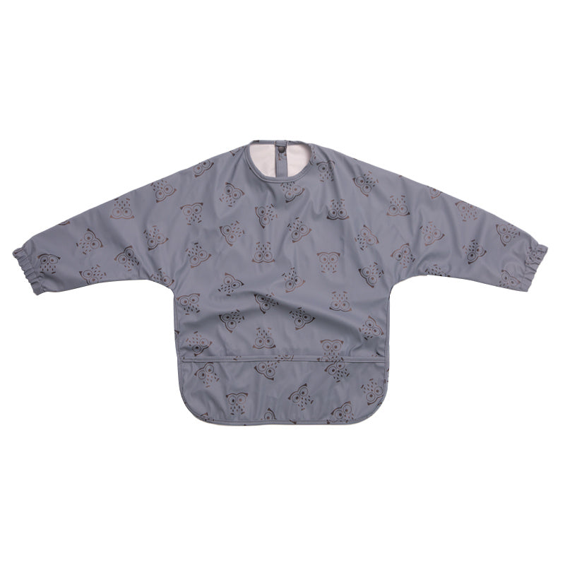 Baby Feeding Bibs Long Sleeves Bib Kids Painting Smock