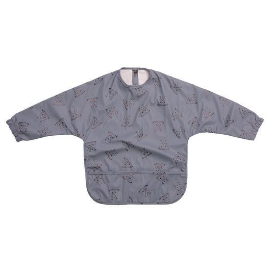 Baby Feeding Bibs Long Sleeves Bib Kids Painting Smock