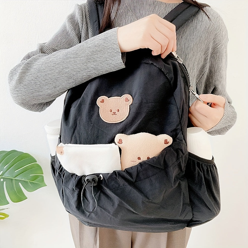 Mom & Me Bear Waterproof Backpack for Outings